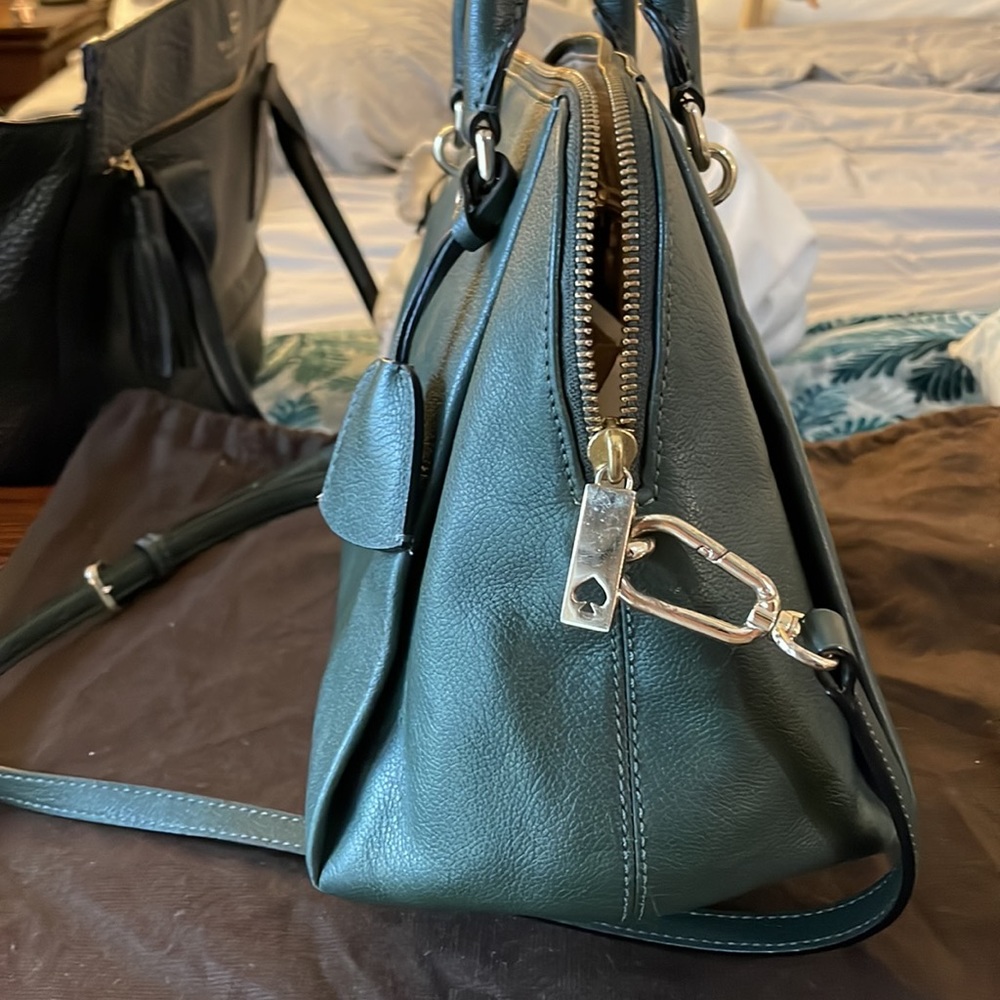 Kate Spade - Dome satchel in forest green - Picture 4 of 14